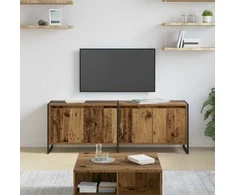 TV staliukas Televizoriaus spintelė Senovinis medis 140 x 36 x 49.5 cm