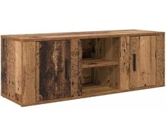 TV staliukas Televizoriaus spintelė Senovinis medis 100 x 31,5 x 35 cm