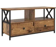 TV staliukas Televizoriaus spintelė Senovinis medis 90 x 33 x 45 cm