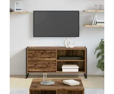 TV staliukas Televizoriaus spintelė Senovinis medis 100 x 36 x 49,5 cm