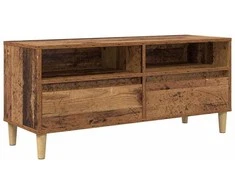 TV staliukas Televizoriaus spintelė Senovinis medis 100 x 34,5 x 44,5 cm