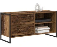 TV staliukas Televizoriaus spintelė Senovinis medis 100 x 36 x 49,5 cm