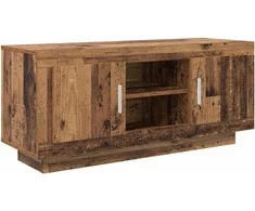 TV staliukas Televizoriaus spintelė Senovinis medis 102 x 35 x 45 cm