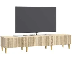 TV staliukas Televizoriaus spintelė Sonoma ąžuolas 147 x 34,5 x 30 cm