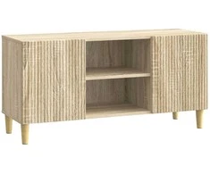 TV staliukas Televizoriaus spintelė Sonoma ąžuolas 102 x 34,5 x 50 cm