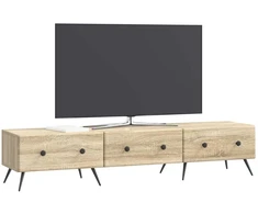 TV staliukas Televizoriaus spintelė Sonoma ąžuolas 147 x 34,5 x 30 cm