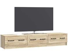 TV staliukas Televizoriaus spintelė Sonoma ąžuolas 147 x 34,5 x 27 cm