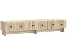 TV staliukas Televizoriaus spintelė Sonoma ąžuolas 147 x 34,5 x 30 cm