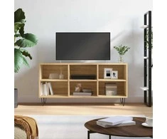 TV staliukas Televizoriaus spintelė, sonoma ąžuolo, 103,5x30x50cm, mediena
