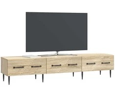 TV staliukas Televizoriaus spintelė Sonoma ąžuolas 147 x 34,5 x 30 cm