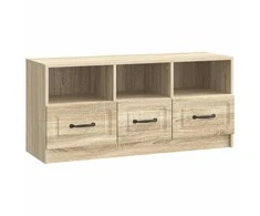 TV staliukas Televizoriaus spintelė Sonoma ąžuolas 102 x 34,5 x 47 cm