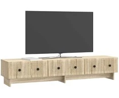 TV staliukas Televizoriaus spintelė Sonoma ąžuolas 147 x 34,5 x 30 cm