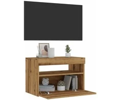 TV staliukas Televizoriaus spintelė su LED, artisano, 60x35x40cm, mediena