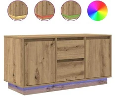 TV staliukas Televizoriaus spintelė su LED, artisano, 100x41x50 cm