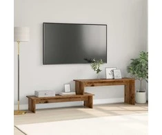 TV staliukas TV spintelių komplektas Senovinis medis 180 x 30 x 43 cm