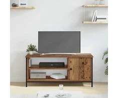 TV staliukas Televizoriaus spintelė Senovinis medis 100 x 40 x 45 cm