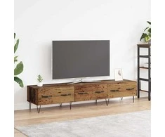 TV staliukas Televizoriaus spintelė su stalčių Sena mediena 150 x 36 x 30 cm