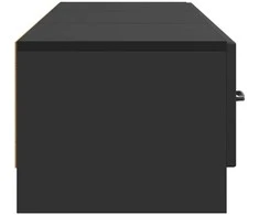 TV staliukas Televizoriaus spintelė 147 x 34,5 x 27 cm Juoda
