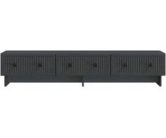 TV staliukas Televizoriaus spintelė 147 x 34,5 x 30 cm Juoda