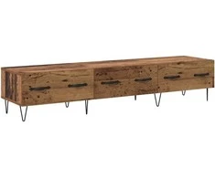 TV staliukas Televizoriaus spintelė su stalčių Sena mediena 150 x 36 x 30 cm