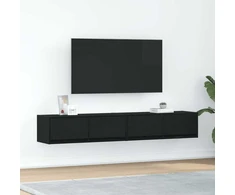 TV staliukas Televizoriaus spintelės, 2vnt., 80x31x25,5 cm, mediena