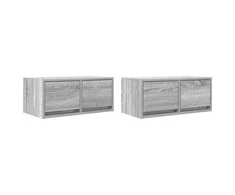 TV staliukas Televizoriaus spintelės, 2vnt., 60x31x25,5 cm, mediena
