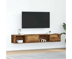 TV staliukas Televizoriaus spintelės, 2vnt., medienos, 80x31x25,5cm, mediena