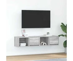 TV staliukas Televizoriaus spintelės, 2vnt., 60x31x25,5 cm, mediena