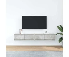 TV staliukas Televizoriaus spintelės, 2vnt., 80x31x25,5 cm, mediena