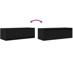 TV staliukas Televizoriaus spintelės, 2vnt., 80x31x25,5 cm, mediena