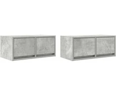 TV staliukas Televizoriaus spintelės, 2vnt., 60x31x25,5 cm, mediena