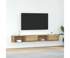 TV staliukas Televizoriaus spintelės, 2vnt., artisano 100x31x25,5cm, mediena