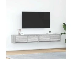 TV staliukas Televizoriaus spintelės, 2vnt., 80x31x25,5 cm, mediena