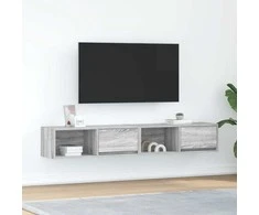TV staliukas Televizoriaus spintelės, 2vnt., 80x31x25,5 cm, mediena
