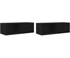 TV staliukas Televizoriaus spintelės, 2vnt., 80x31x25,5 cm, mediena