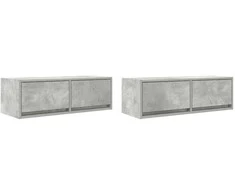TV staliukas Televizoriaus spintelės, 2vnt., 80x31x25,5 cm, mediena