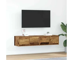TV staliukas Televizoriaus spintelės, 2vnt., medienos, 60x31x25,5cm, mediena