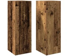 TV staliukas Televizoriaus spintelės, 2vnt., medienos, 30,5x30x90cm, mediena