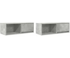 TV staliukas Televizoriaus spintelės, 2vnt., 80x31x25,5 cm, mediena