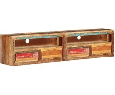 TV staliukas Televizoriaus spintelės, 2vnt., 88x30x40cm, perdirbta mediena