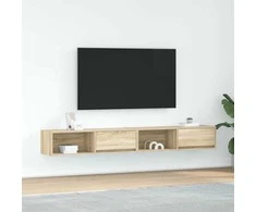 TV staliukas Televizoriaus spintelės, 2vnt., 100x31x25,5 cm, mediena