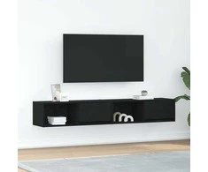 TV staliukas Televizoriaus spintelės, 2vnt., 80x31x25,5 cm, mediena