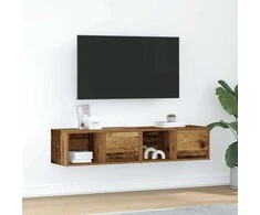 TV staliukas Televizoriaus spintelės, 2vnt., medienos, 60x31x25,5cm, mediena