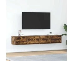 TV staliukas Televizoriaus spintelės, 2vnt., 80x31x25,5 cm, mediena