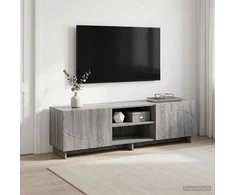 TV staliukas Televizoriaus stovas 140 x 34,5 x 40 cm Pilka Sonoma