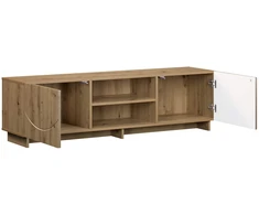 TV staliukas Televizoriaus stovas 140 x 34,5 x 40 cm Artisano ąžuolo