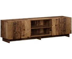 TV staliukas Televizoriaus stovas 140 x 34,5 x 40 cm Sendintos medienos