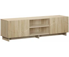 TV staliukas Televizoriaus stovas 140 x 34,5 x 40 cm Sonoma ąžuolas
