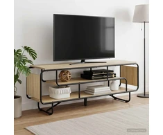 TV staliukas Televizoriaus stovas 140 x 36 x 45 cm Sonoma ąžuolas