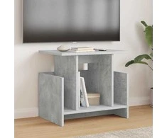 TV staliukas Televizoriaus stovas 2 pcs Betono pilka 50 x 35 x 45 cm
